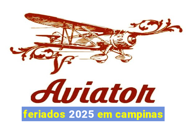 feriados 2025 em campinas